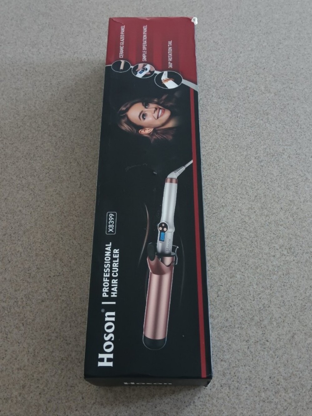Hoson Professional Hair Curler - Rose Gold